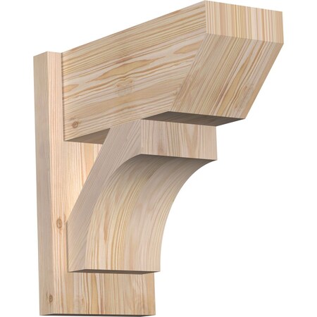 Westlake Slat Smooth Outlooker, Douglas Fir, 7 1/2"W x 16"D x 16"H